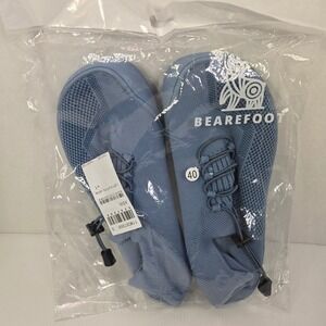 BEAREFOOT‎ Light Blue Knit Water Shoes Barefoot Aqua Socks Size 40